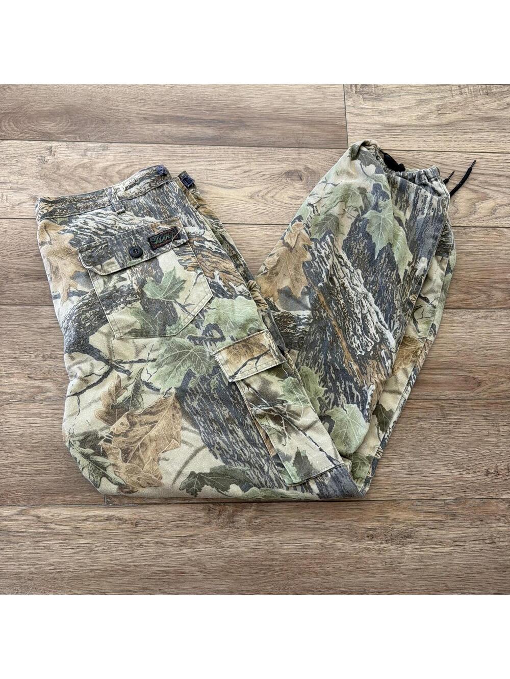 Vintage 90s Liberty Realtree Camo Cargo Pants Hunting Grunge